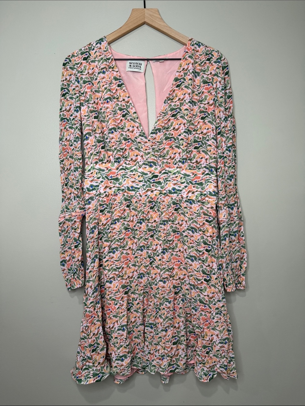 Scotch & Soda Amsterdam Summer Edition Large Mini Dress